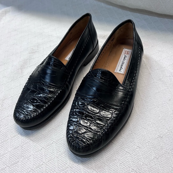 Sandro Moscoloni Black Loafers - Picture 2 of 5